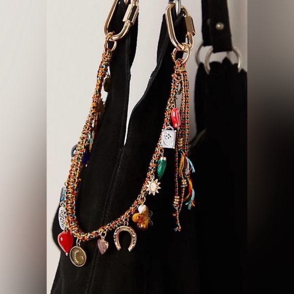 NWT FREE PEOPLE Friendship Swag Bag Charm - Picture 2 of 8